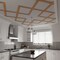 Ekena Millwork 638W x 638H x 14T Large Fowler Decorative Fretwork Wood Ceiling Panels, Cherry CELW60X60X0250FLRCH - alternate 2